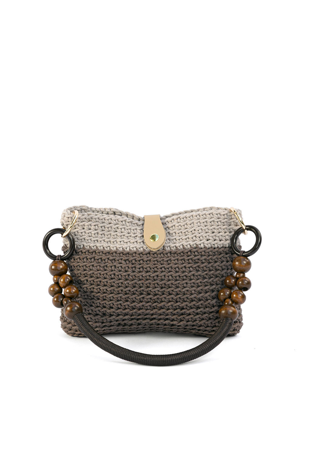 Lime: Small soft handbag / mini shoulder bag