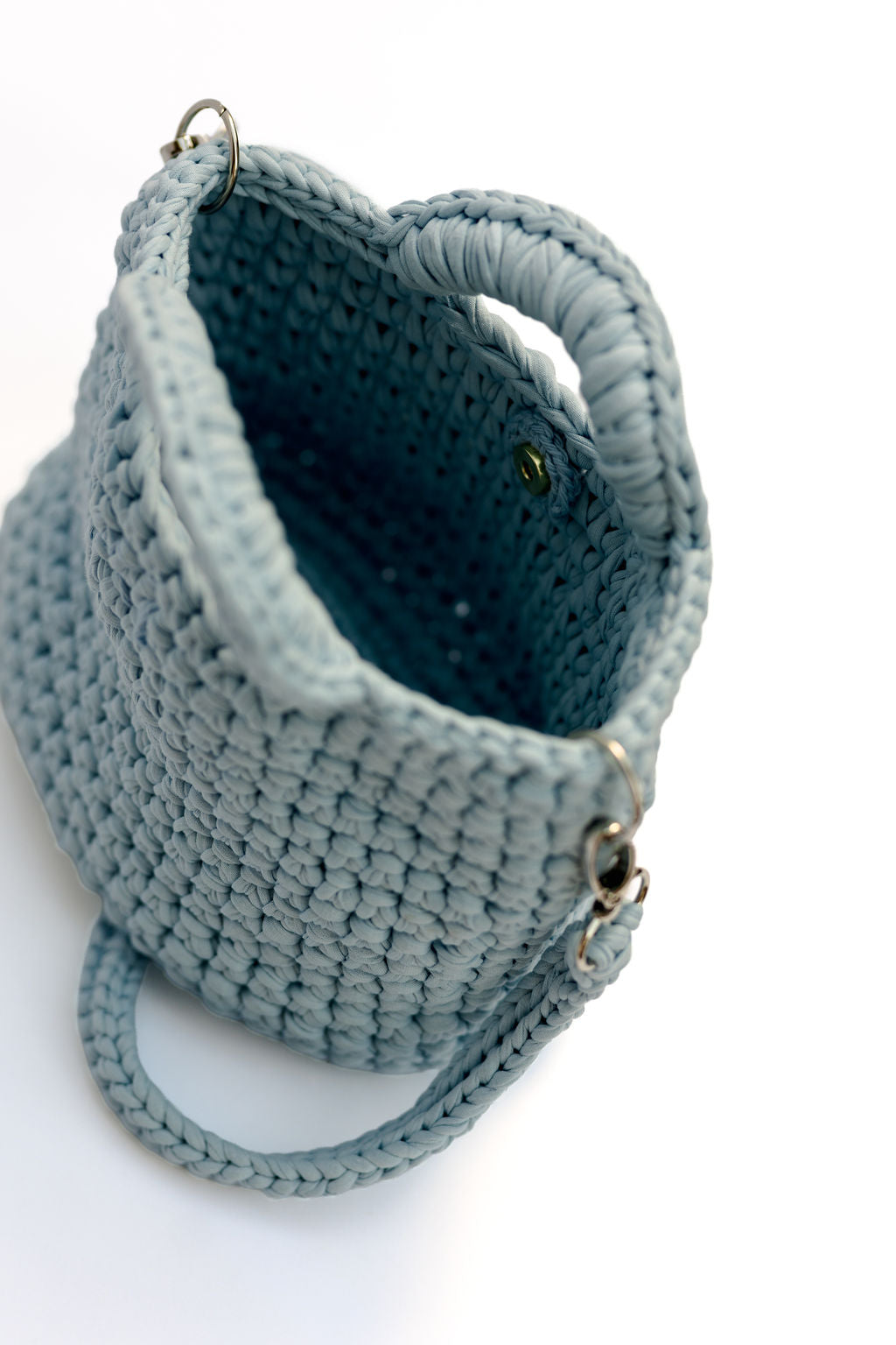 Lemon: Crisp shoulder bag with handles
