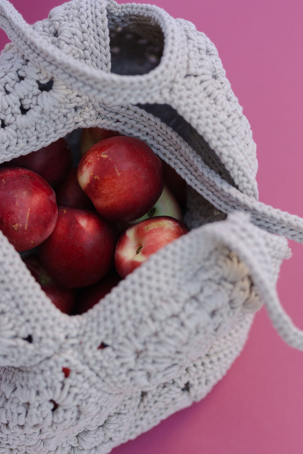 Fig, unstructured style market bag